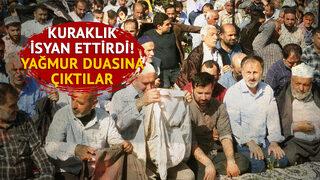 Kuraklık isyan ettirdi! Bir ilde vatandaşlar yağmur duasına çıktı
