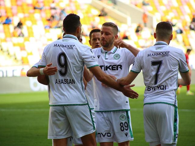 Konyaspor, Malatya'da zor da olsa kazandı