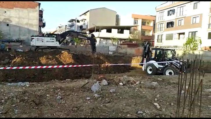 Bandırma'da inşaat kazısında çok sayıda el bombası bulundu