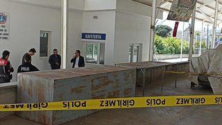 Sabah saatlerinde pazar yerine gelenler karşılaştıkları manzarayla şoke oldu