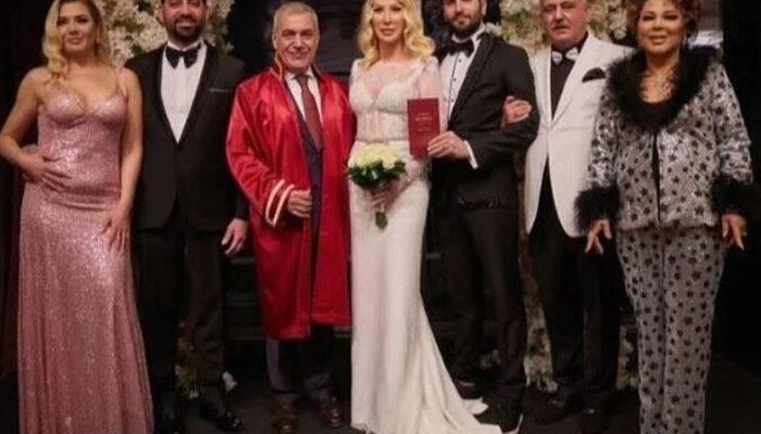 Çağlar Ökten ve Seda Sayan'ın nikah şahidi olan Safiye Soyman kıyafetiyle olay oldu