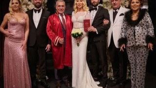 Çağlar Ökten ve Seda Sayan'ın nikah şahidi olan Safiye Soyman kıyafetiyle olay oldu