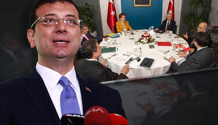 Son dakika: 6'lı masa için bomba iddia! 'Kılıçdaroğlu istemese de Ekrem İmamoğlu aday olacak...'