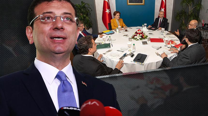 Son dakika: 6'lı masa için bomba iddia! 'Kılıçdaroğlu istemese de Ekrem İmamoğlu aday olacak...'