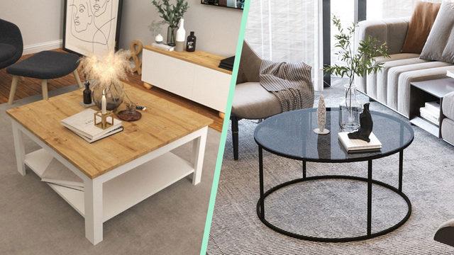 Salonunuzun görüntü kalitesini arttıracak en kaliteli ve güzel görünümlü orta sehpa önerileri