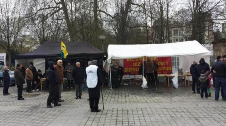 Br&uuml;ksel'deki PKK &ccedil;adırı yeniden kuruldu