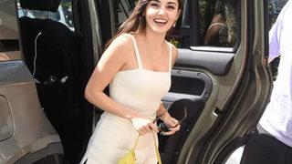 Kaan Yıldırım ile aşk yaşayan Hande Erçel'in keyfi yerinde