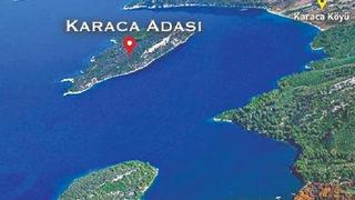 Marmaris'teki satılık adanın fiyatı yükseldi! Karaca Adası, 23 yıldır ilanda duruyor...
