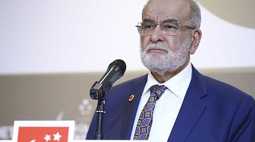 Saadet Partisi lideri Temel Karamollaoğlu: 'Ben olsam bugün istifa ederdim'