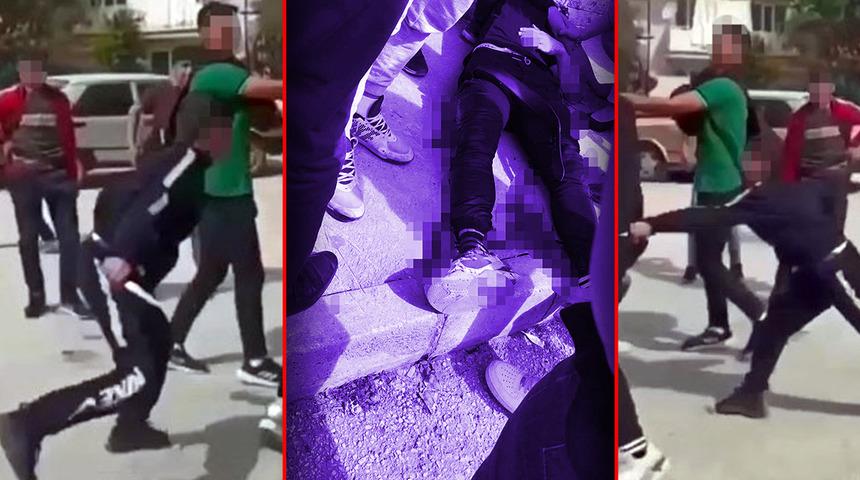 Lisede bıçaklı kavga! Ortalık kan gölüne döndü