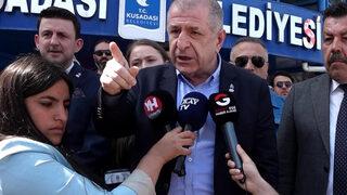 Özdağ'ı kızdıran soru: Basın toplantısını kesti, ilçeden ayrıldı