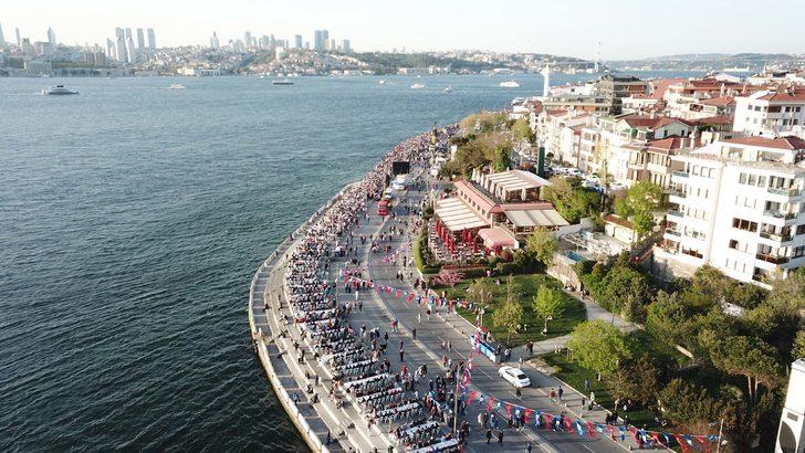 İstanbul'da 80 bin kişilik iftar! Uzunluğu 2 kilometreyi buldu G5