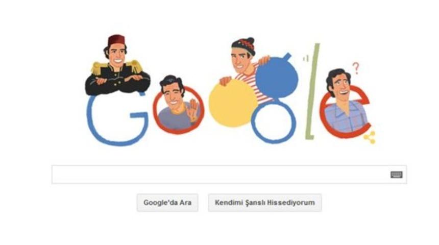 Google Kemal Sunal'ı unutmadı