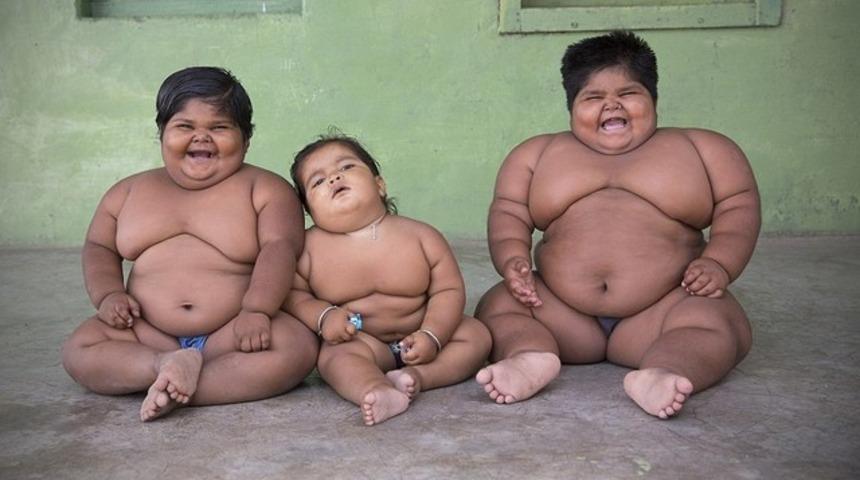 D&uuml;nyanın en kilolu kardeşleri