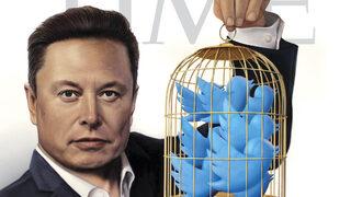 Elon Musk, Time'ın kapağında: Mavi kuşu kafese koydu! Ancak Twitter'dan kaçış var