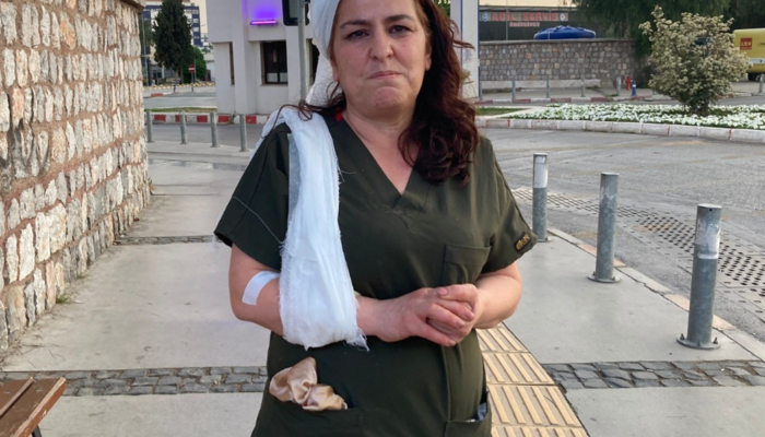 İzmir'de doktordan doktor eşe şiddet! Kahreden anlar... 'Duvara girdim, dişlerim elimdeydi'