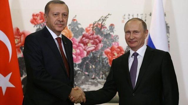 Erdogan ve Putin Çin'de Bir Araya Geldi