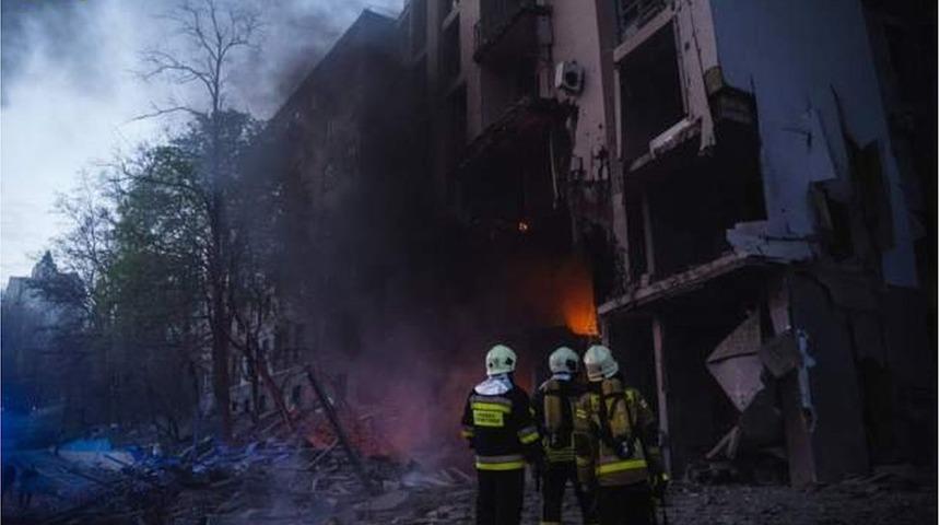 Rusya, BM Genel Sekreteri Guterres'in ziyaret ettiği Kiev'e saldırı düzenlediğini doğruladı