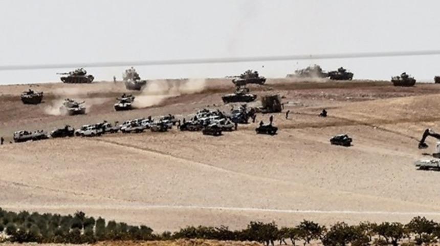 TSK: Fırat Kalkanı Operasyonu'nda 83 hedef, 293 atışla vuruldu