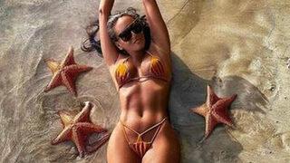 Eda Taşpınar'dan yatak pozu! Sevgilisiyle... 