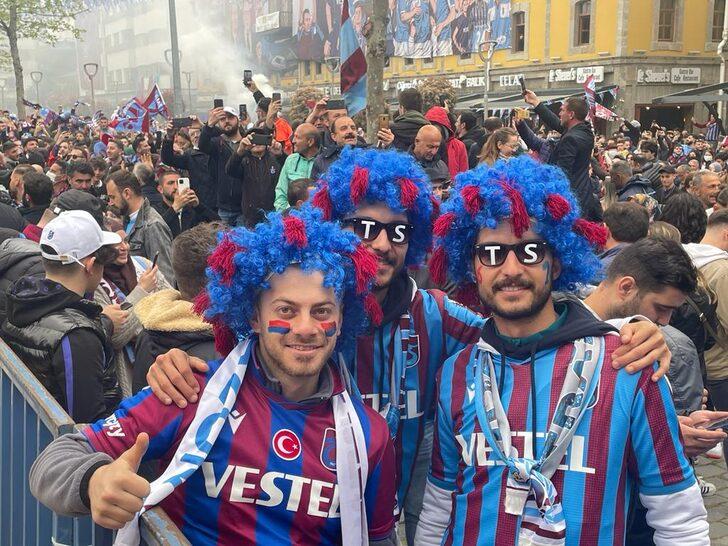 Son dakika: Trabzonspor taraftarları, şampiyonluk için hazır! Şehirde ilginç görüntüler... G4
