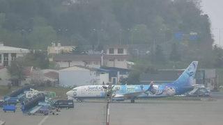 Şampiyonluk maçı öncesi uçak inemedi!