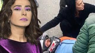 Ünlü şarkıcı Yıldız Tilbe kaza yaptı! Sonuna kadar başını kolunun üstünde tuttu