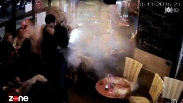 Paris katliamcısının kendini patlatma görüntüleri ortaya çıktı