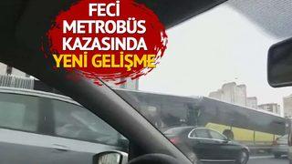 İçinde şoför yok, kendi kendine gidiyor sözleriyle feci metrobüs kazası kameralara yansımıştı! Yeni gelişme