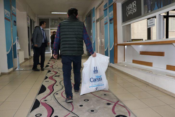 Veren el ile alana "köprü" olan hayır çarşısı binlerce aileyi sevindirdi G2