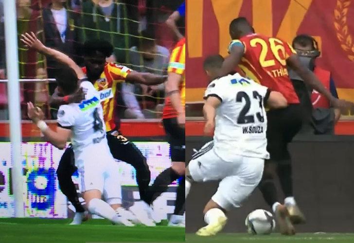 Beşiktaş maçına damga vuran pozisyon! ''Böyle gol olur mu?''
