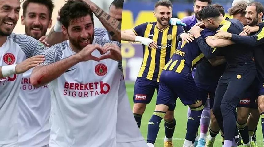 Süper Lig'e yükselen iki takım belli oldu! Ankaragücü geri döndü, Ümraniyespor merhaba dedi!