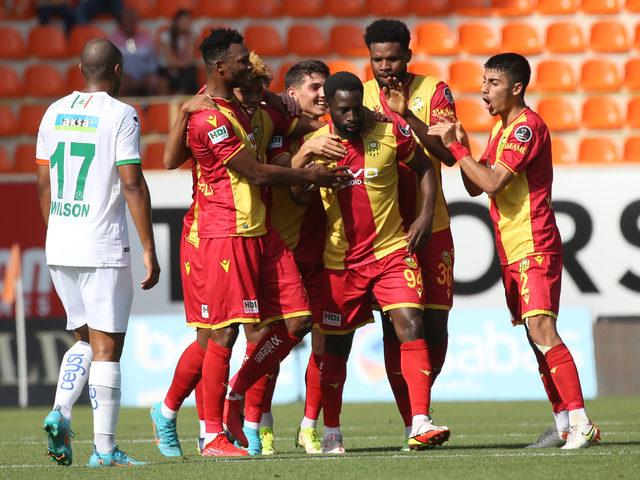 Alanyaspor, Yeni Malatyaspor karşısında geri döndü! 70 metreden gol yetmedi...