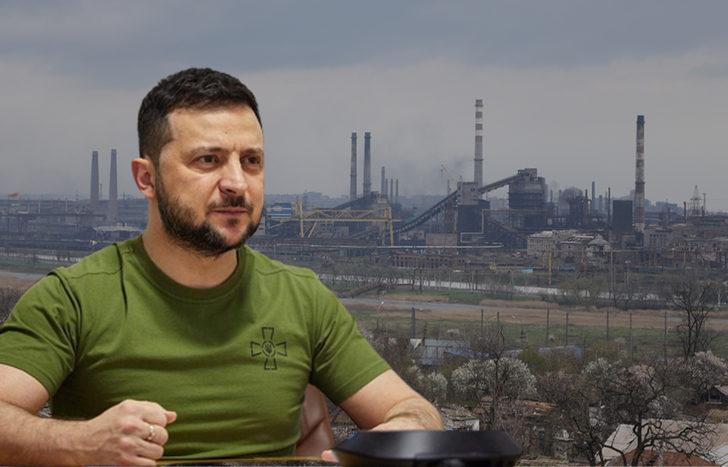 Ukrayna lideri Zelenskiy sıcak gelişmeyi duyurdu: Azovstal'dan sivillerin tahliyesi başladı