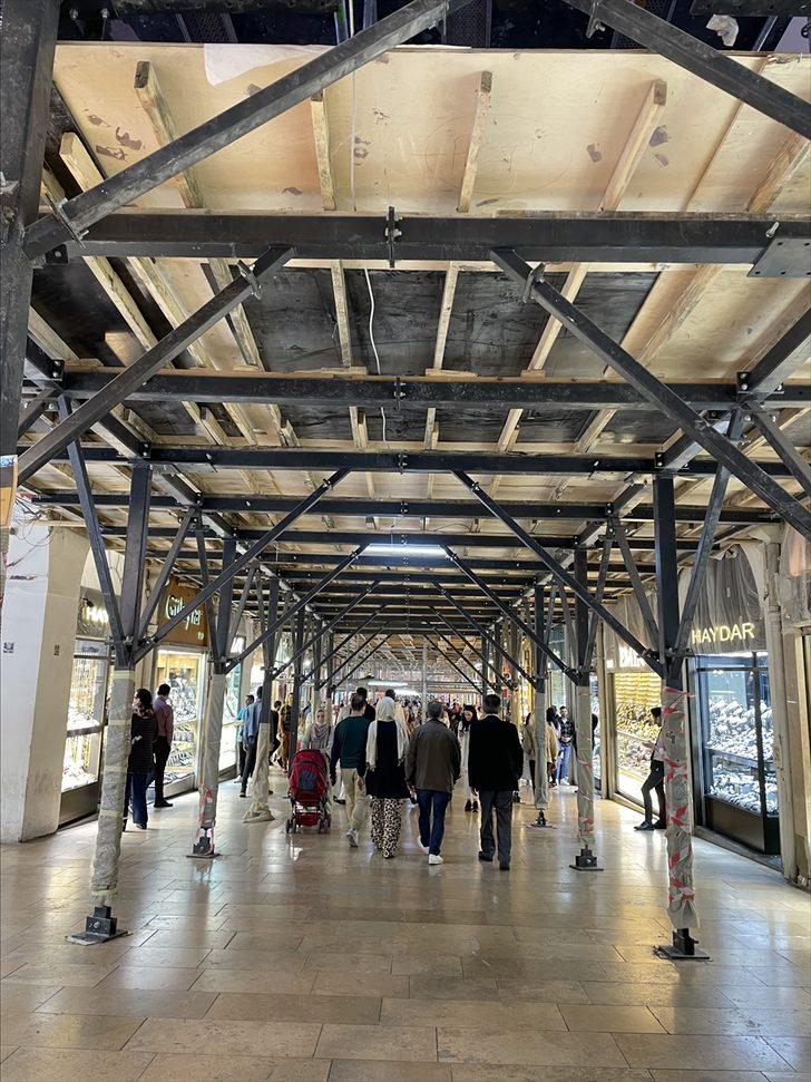 Kapalıçarşı'daki deprem güçlendirme çalışmalarında sona gelindi G1