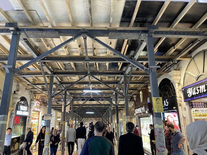 Kapalıçarşı'daki deprem güçlendirme çalışmalarında sona gelindi G2