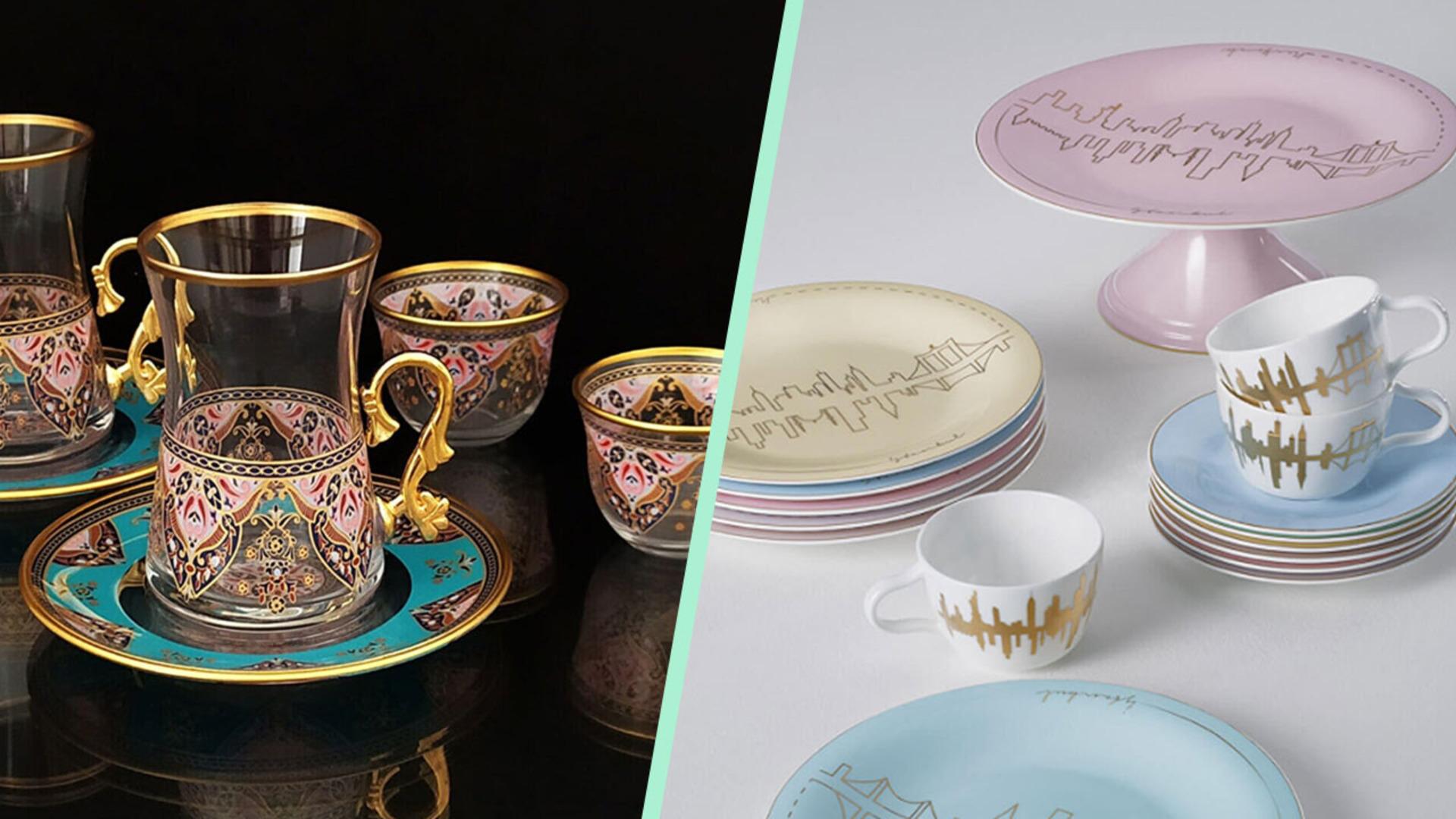 Yazın açık havadaki akşam yemeklerinizin zevkini arttıracak renkli ve şık yemek takımı çeşitleri