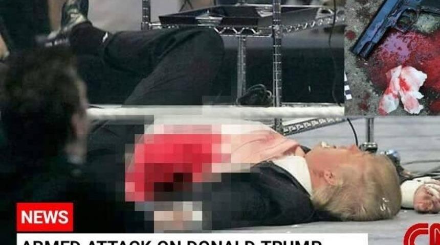 Sosyal medyada g&uuml;n&uuml;n yalanı: Donald Trump &ouml;ld&uuml;