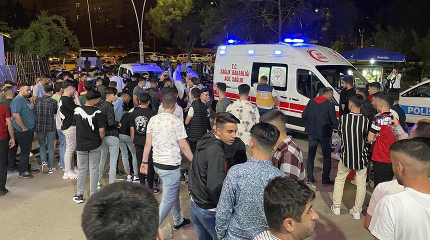 Adana'da lunaparkta bıçaklı kavga!