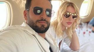 Seda Sayan ile Çağlar Ökten balayında 