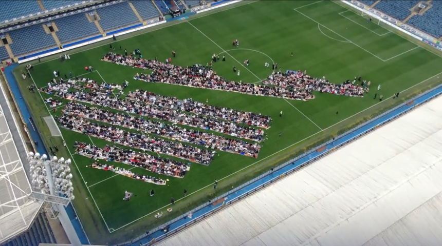 Son dakika: Blackburn Rovers'tan alkış alan hareket! Bayram namazı için stadı açtılar...