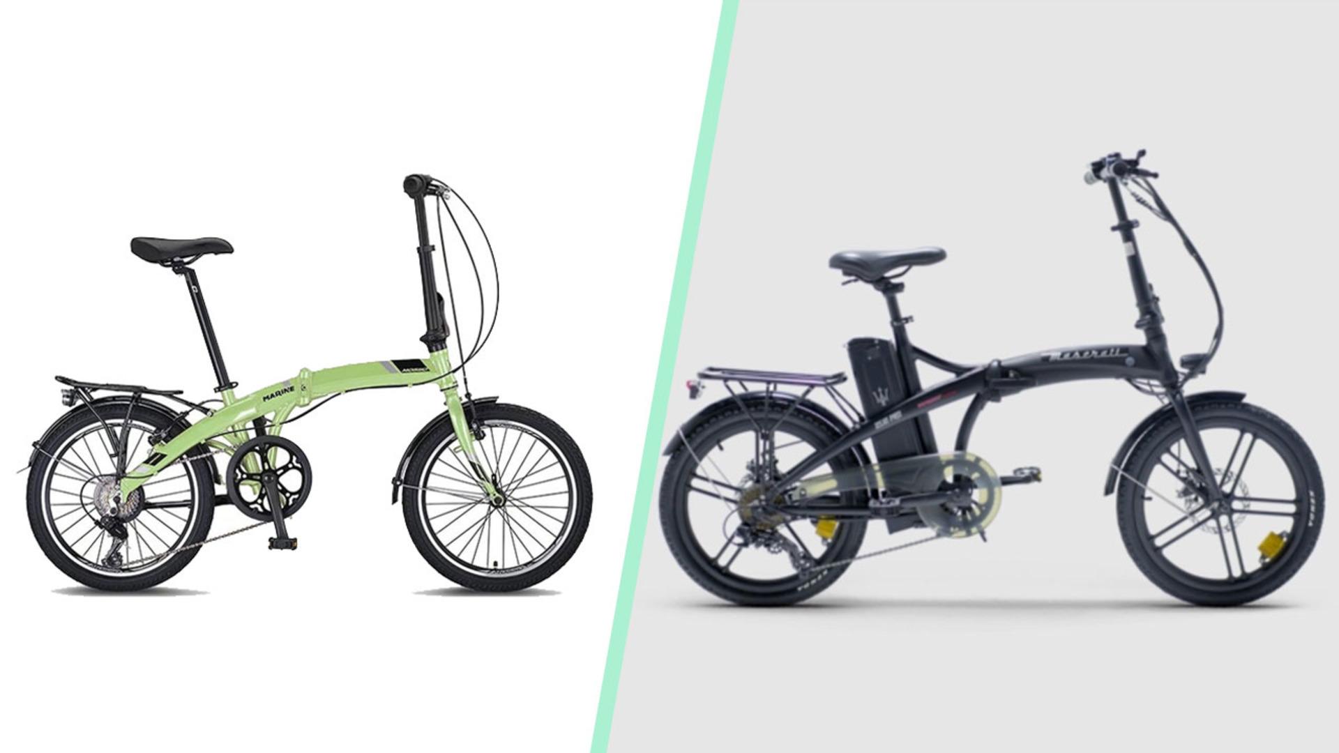 Metrolarda yanınıza alıp istediğiniz zaman sürebileceğiniz taşınabilir, katlanabilir bisikletler