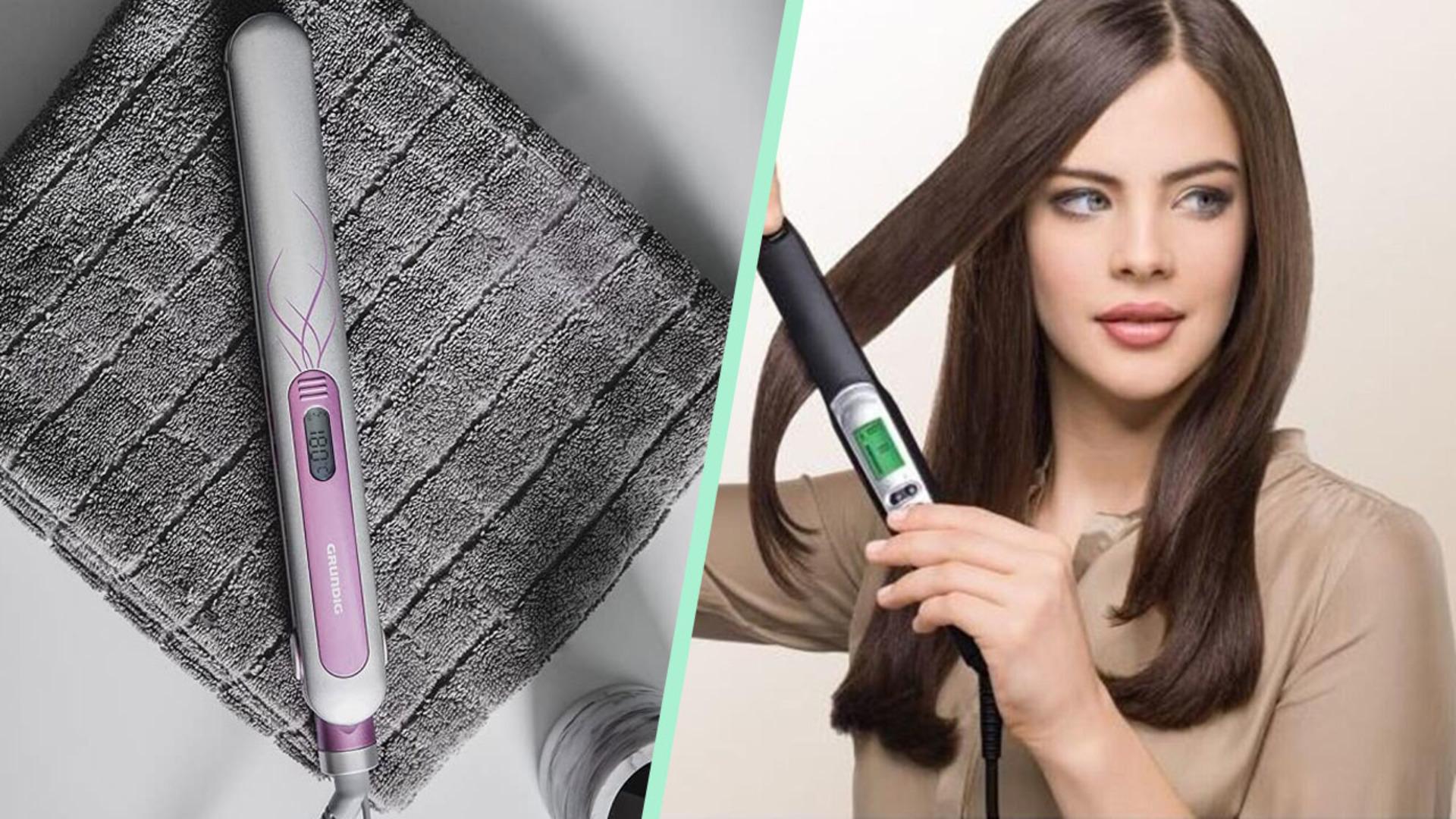 Saçlarına zarar vermeden düzleştirmek isteyenlere özel Fakir Saç Düzleştirici