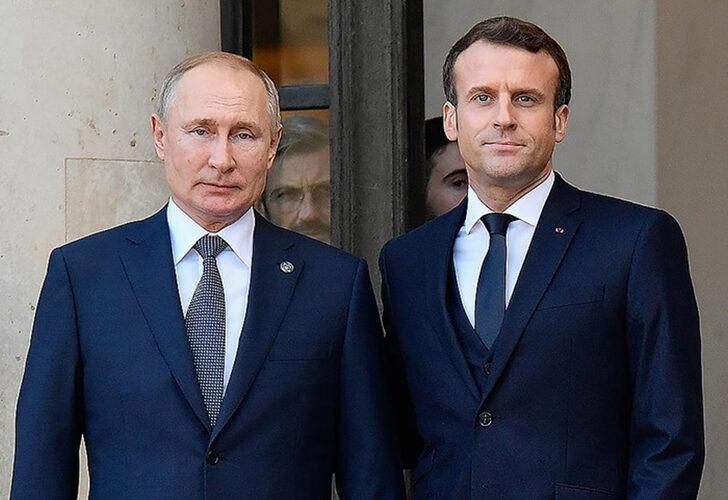 Putin ve Macron'dan kritik Ukrayna görüşmesi
