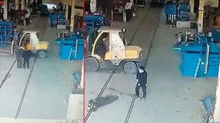 Halat zincir alın kemiğini parçaladı! İşyerinde korkunç anlar...