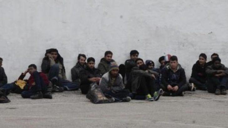 Aliağa'da 54 mülteci yakalandı