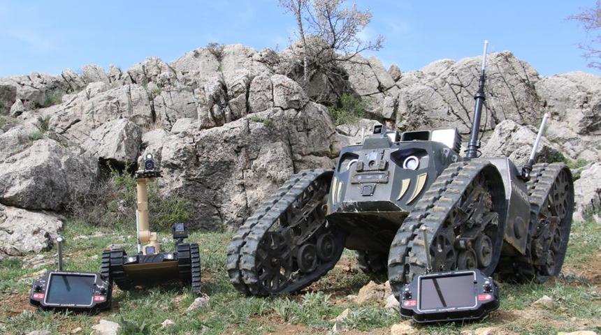 İşte TSK’nın yeni insansız kara araçları; HANÇER ve DİNÇER…