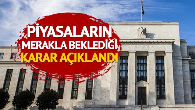 Son Dakika: Fed faiz kararını açıkladı! Fed Başkanı Jerome Powell'dan dikkat çeken ifadeler (MAYIS 2022 FED FAİZ KARARI)