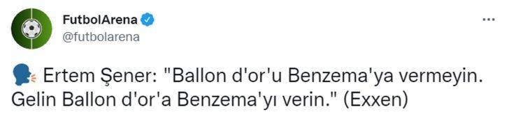 Şampiyonlar Ligi'ne damga vuran benzetme! Ertem Şener sosyal medyada gündem oldu G2