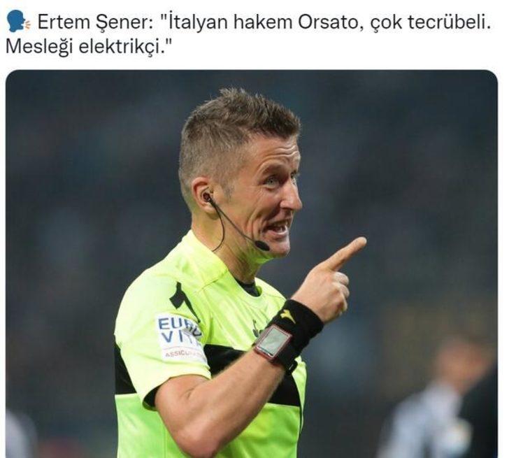 Şampiyonlar Ligi'ne damga vuran benzetme! Ertem Şener sosyal medyada gündem oldu G3